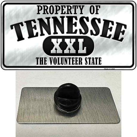 Property Of Tennessee Novelty Metal Hat Pin