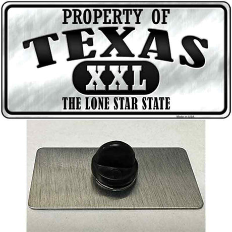 Property Of Texas Novelty Metal Hat Pin