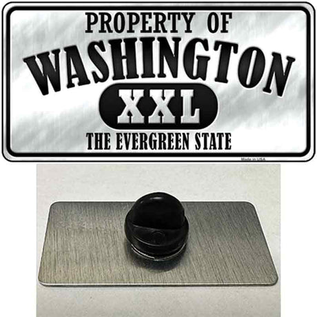 Property Of Washington Novelty Metal Hat Pin