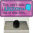 Arizona Girl Novelty Metal Hat Pin