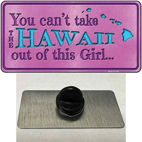 Hawaii Girl Novelty Metal Hat Pin