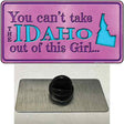 Idaho Girl Novelty Metal Hat Pin