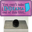 Indiana Girl Novelty Metal Hat Pin