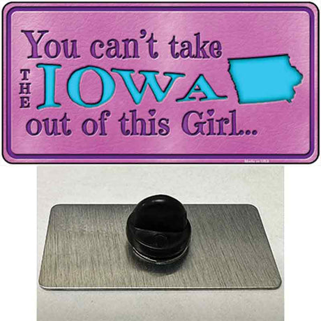 Iowa Girl Novelty Metal Hat Pin