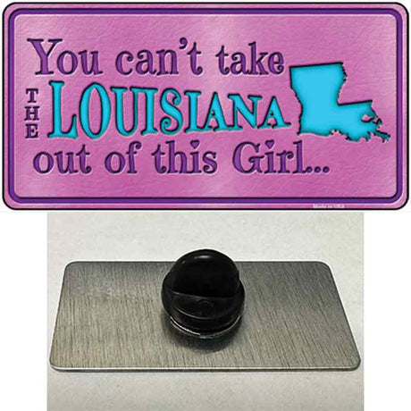 Louisiana Girl Novelty Metal Hat Pin