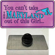 Maryland Girl Novelty Metal Hat Pin