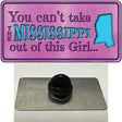 Mississippi Girl Novelty Metal Hat Pin