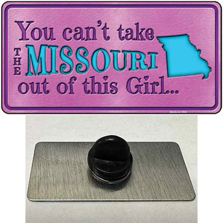 Missouri Girl Novelty Metal Hat Pin