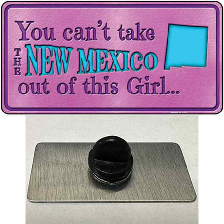 New Mexico Girl Novelty Metal Hat Pin