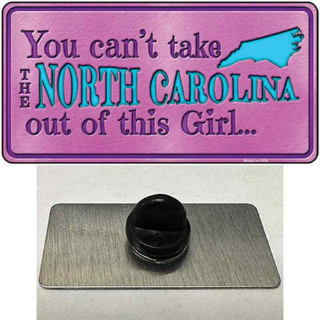 North Carolina Girl Novelty Metal Hat Pin