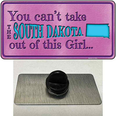 South Dakota Girl Novelty Metal Hat Pin