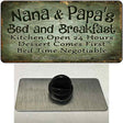 Nana And Papas Bed And Breakfast Novelty Metal Hat Pin