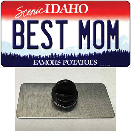 Best Mom Idaho Novelty Metal Hat Pin