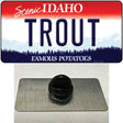 Trout Idaho Novelty Metal Hat Pin