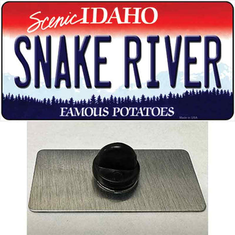 Snake River Idaho Novelty Metal Hat Pin