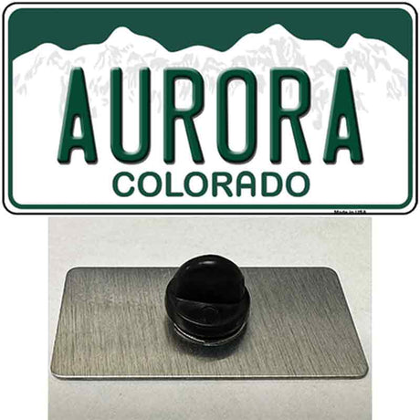 Aurora Colorado Novelty Metal Hat Pin