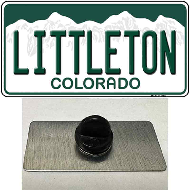 Littleton Colorado Novelty Metal Hat Pin