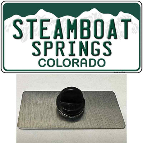 Steamboat Springs Colorado Novelty Metal Hat Pin