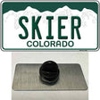 Skier Colorado Novelty Metal Hat Pin