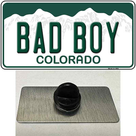 Bad Boy Colorado Novelty Metal Hat Pin