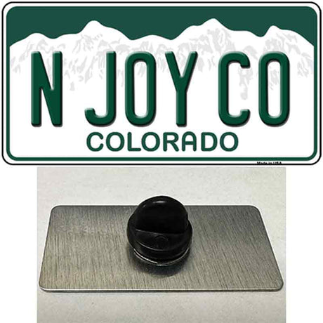 N Joy CO Colorado Novelty Metal Hat Pin