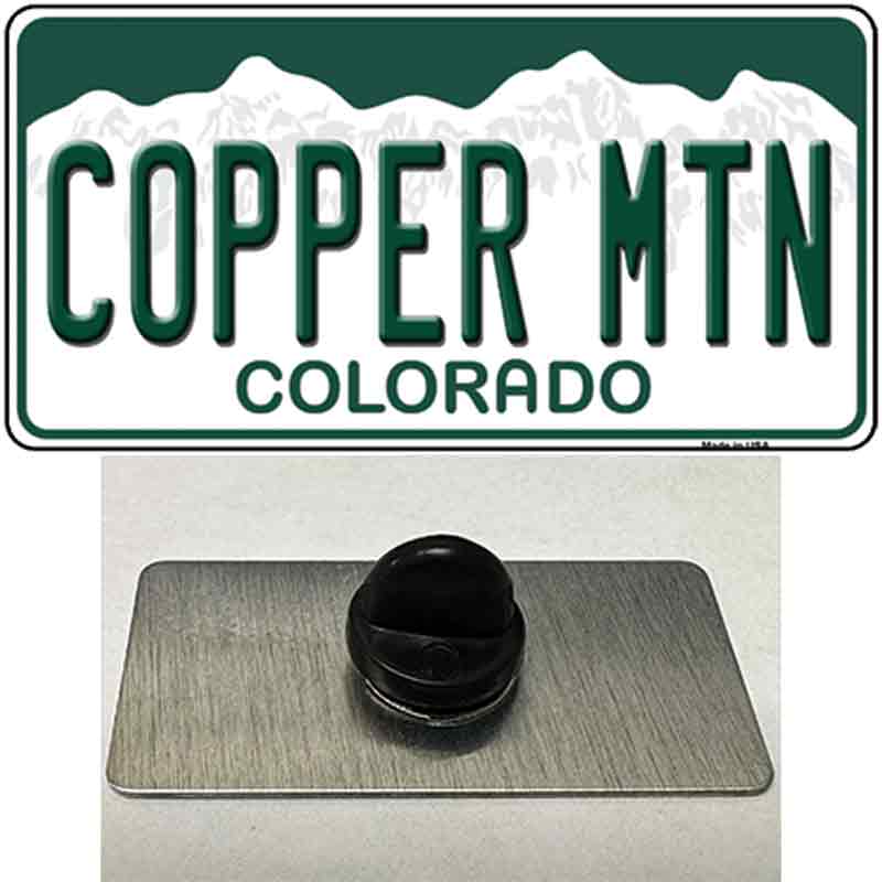 Copper Mountain Colorado Novelty Metal Hat Pin