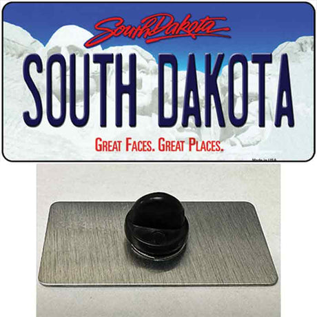 South Dakota Rushmore Novelty Metal Hat Pin