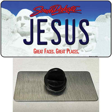 Jesus South Dakota Novelty Metal Hat Pin