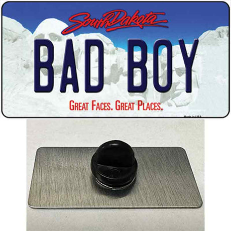 Bad Boy South Dakota Novelty Metal Hat Pin