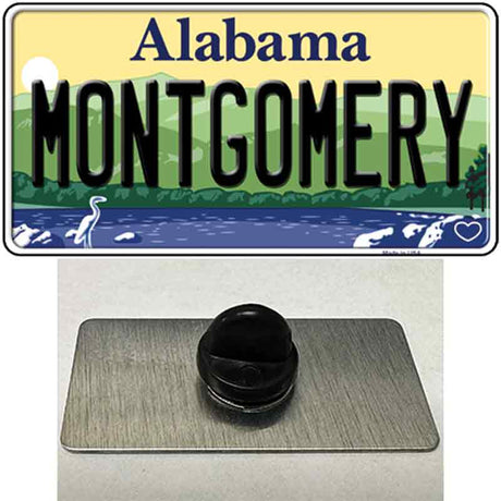 Montgomery Alabama Novelty Metal Hat Pin