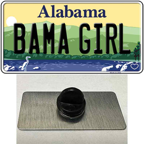 Bama Girl Alabama Novelty Metal Hat Pin