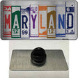 Maryland License Plate Art Novelty Metal Hat Pin