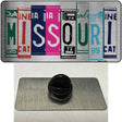 Missouri License Plate Art Novelty Metal Hat Pin