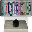 North Carolina License Plate Art Novelty Metal Hat Pin