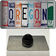 Oregon License Plate Art Novelty Metal Hat Pin