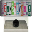 Pennsylvania License Plate Art Novelty Metal Hat Pin