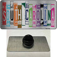 South Carolina License Plate Art Novelty Metal Hat Pin