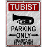 Tubaist Parking Metal Novelty Parking Sign 4.5" x 6" (PM)