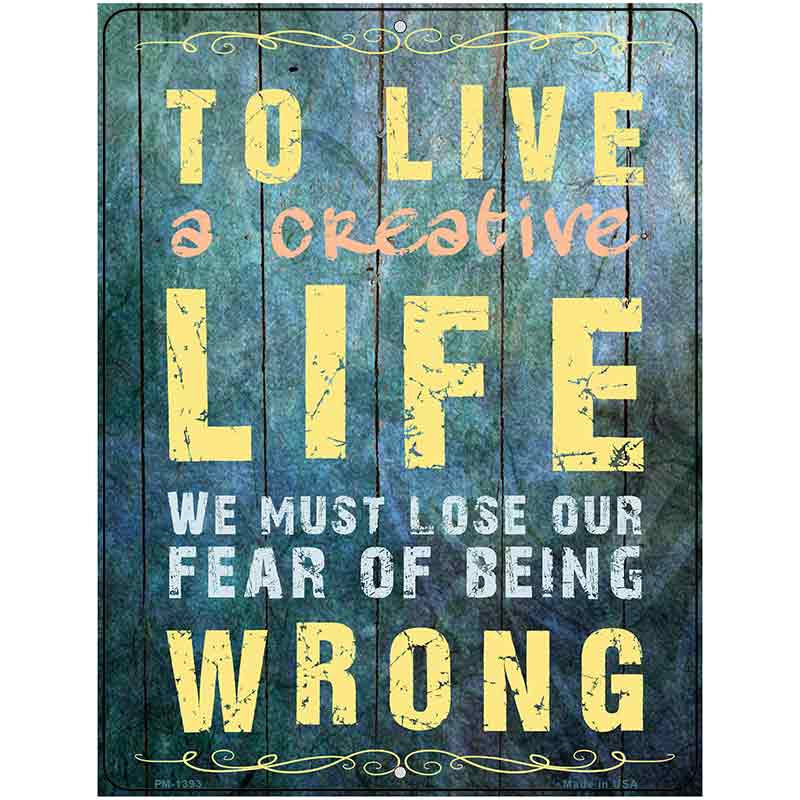 Creative Life Metal Novelty Parking Sign 4.5" x 6" (PM)