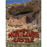 Montezuma Castle Metal Novelty Parking Sign 4.5" x 6" (PM)