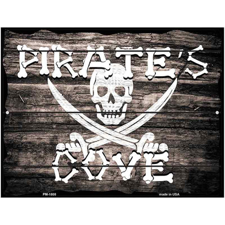 Pirates Cove Parking Sign 4.5" x 6" (PM)