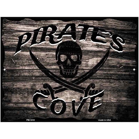 Pirates Cove Parking Sign P-1810 4.5" x 6" (PM)