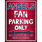 Angels Metal Novelty Parking Sign 4.5" x 6" (PM)