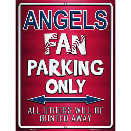 Angels Metal Novelty Parking Sign 4.5" x 6" (PM)