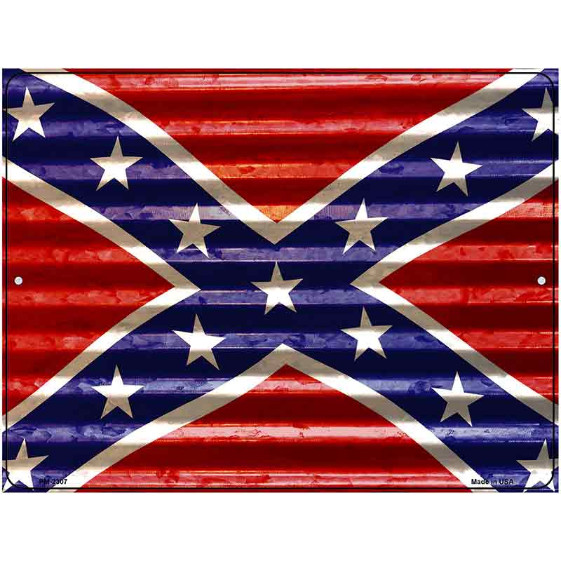 Confederate Flag Novelty Parking Sign 4.5" x 6" (PM)