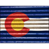 Colorado Flag Novelty Parking Sign 4.5" x 6" (PM)