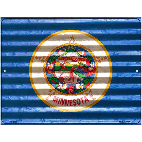 Minnesota Flag Novelty Parking Sign 4.5" x 6" (PM)