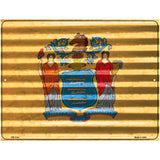 New Jersey Flag Novelty Parking Sign 4.5" x 6" (PM)