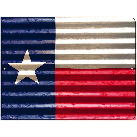 Texas Flag Novelty Parking Sign 4.5" x 6" (PM)