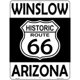 Winslow Arizona Historic Route 66 Novelty Metal Parking Sign 4.5" x 6" (PM)